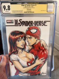 Image for Obsidian Spderman and MJ sketch