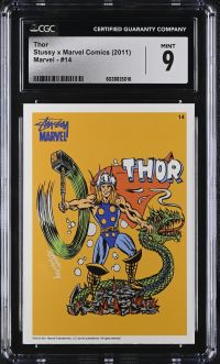 Image for Thor #14 Stussy x Marvel Comics CGC 9