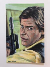 Image for Han Solo #1 Acrylic Sketch Cover