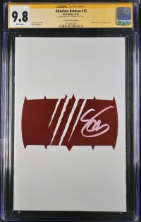 Image for Absolute Batman #13 CGC 9.8 Signed by Scott Snyder