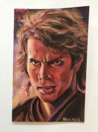 Image for Anakin Skywalker painted sketch cover