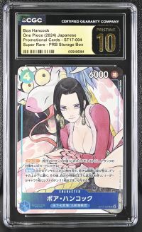 Image for Boa Hancock #ST17-004 PRB Storage Box Set CGC Pristine 10