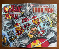 Image for Iron Man Tony Stark Sketch Cover by Disanxian