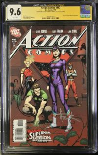 Image for Action Comics #862 CGC 9.6 Signed by Gary Frank & Geoff Johns