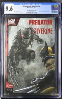 Image for Predator vs. Wolverine #1 CGC 9.6 Comic Mint Convention Edition