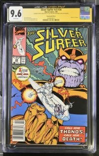 Image for Silver Surfer #34 CGC 9.6 Signed by Jim Starlin amd Ron Lim