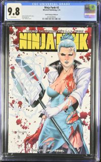 Image for Ninja Funk #3 CGC 9.8 Battle Damage Edition B