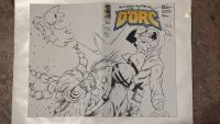 Image for d’orc 1 blank with a sketch by artist Chris Stapleton. It’s an amazing front and back drawing of a dwj homage. Is eligible for cgc grading. Here’s your chance to be a d’orc and own something special!