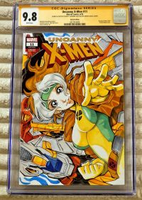 Image for Original Art Sketch Cover - Naoto Tsushima ROGUE & VICTORY SABER (Wrap-Around Cover Art)