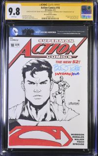 Image for Action Comics #18 | Brandon Routh | CGC 9.8 | Signature Series