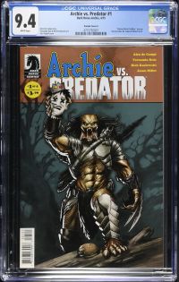 Image for Archie vs. Predator #1 | Variant Cover A | CGC 9.4 | Universal
