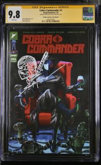 Image for Cobra Commander #1 | Southern Comics Cartel Edition | CGC 9.8 | Signature Series
