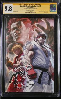 Image for Street Fighter Reprint Edition #1 | Carnivore Comics Edition D | CGC 9.8 | Signature Series