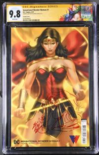 Image for Sensational Wonder Woman #1 | Variant Cover | CGC 9.8 | Signature Series