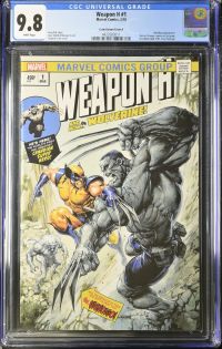 Image for Weapon H #1 | Crain Variant Cover A | CGC 9.8 | Universal