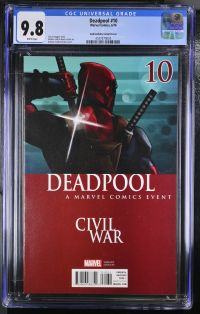 Image for Deadpool #10 | Andrasofszky Variant Cover | CGC 9.8 | Universal