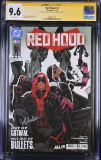 Image for Red Hood #1 CGC 9.6 Signed by Jeff Spokes