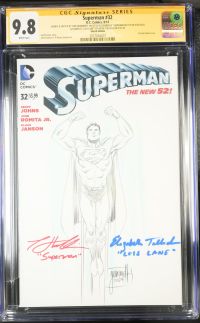 Image for Superman #32 | Sketch Edition | CGC 9.8 | Signature Series