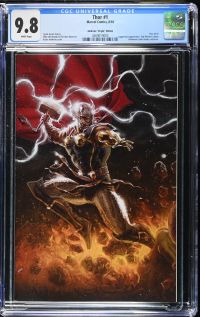 Image for Thor #1 Andrews Virgin Edition CGC 9.8