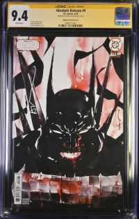 Image for Absolute Batman #9 CGC 9.4 Signed by Dustin Nguyen