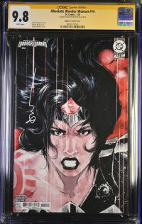 Image for Absolute Wonder Woman #14 CGC 9.8 Signed by Dustin Nguyen