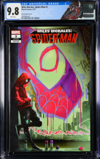 Image for Miles Morales: Spider-Man #3 CGC 9.8 Tao Variant Cover B