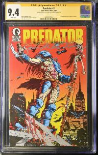 Image for Predator #1 CGC 9.4 Signed by Sam De La Rosa