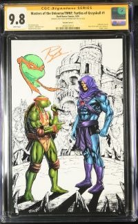 Image for Masters of the Universe/TMNT: Turtles of Grayskull #1 CGC 9.8 Signed by Raymond Gay