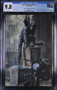 Image for The Crow: Dead Time #1 Barends Convention Spot Gloss Edition CGC 9.8