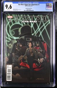 Image for Star Wars: Rogue One Adaptation #1 | Quinones Variant Cover | CGC 9.6 | Universal
