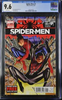 Image for Spider-Men #1 | CGC 9.6 | Universal