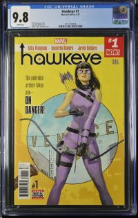 Image for Hawkeye #1 | CGC 9.8 | Universal