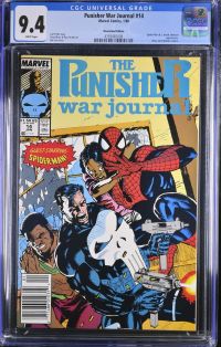 Image for Punisher War Journal #14 Newsstand | CGC 9.4 | Universal