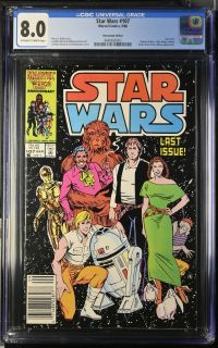 Image for Star Wars #107 CGC 8.0