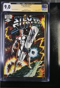 Image for Silver Surfer #1 CGC 9.0 Signed by Stan Lee
