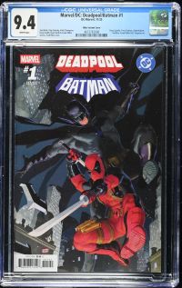 Image for Deadpool/Batman #1 CGC 9.4 Ribic Variant Cover