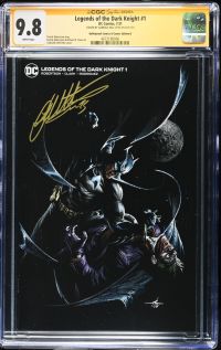 Image for Legends of the Dark Knight #1 CGC 9.8 Signed by Gabriele Dell'Otto