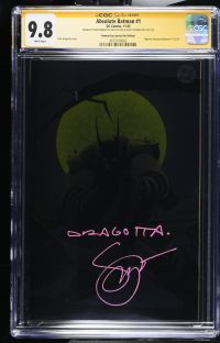 Image for Absolute Batman #1 CGC 9.8 Signed by Nick Dragotta & Scott Snyder