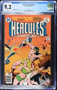 Image for Hercules Unbound #8 CGC 9.2