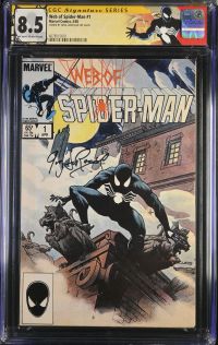 Image for Web of Spider-Man #1 CGC 8.5 Signed by Greg Larocque