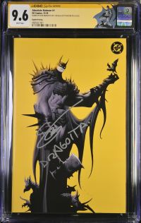 Image for Absolute Batman #1 CGC 9.6 Signed by Nick Dragotta