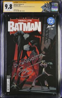 Image for Absolute Batman #3 CGC 9.8 Signed by Nick Dragotta & Scott Snyder