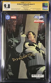 Image for Batman/Deadpool #1 CGC 9.8 Signed by Nick Dragotta