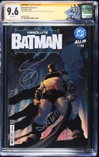 Image for Absolute Batman #5 CGC 9.6 Signed by Nick Dragotta