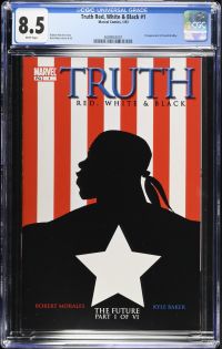 Image for Truth Red, White & Black #1 CGC 8.5