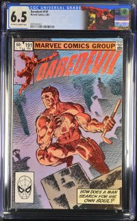 Image for Daredevil #191 CGC 6.5 with RETIRED Daredevil custom label - Final Issue with Frank Miller