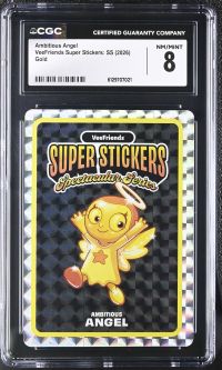 Image for Ambitious Angel | VeeFriends Super Stickers: SS | Gold | CGC 8