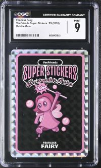 Image for Fearless Fairy | VeeFriends Super Stickers: SS | Bubble Gum | CGC 9