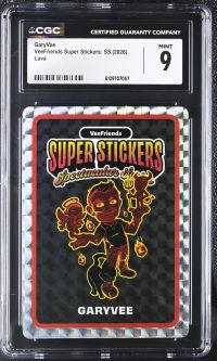 Image for GaryVee | VeeFriends Super Stickers: SS | Lava | CGC 9