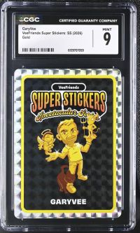 Image for GaryVee | VeeFriends Super Stickers: SS | Gold | CGC 9